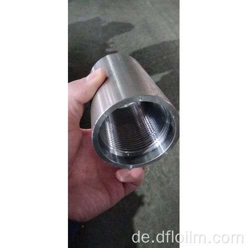 Rohrrohrvermessungen Stahlkopplung von Rohrleitungsrohr